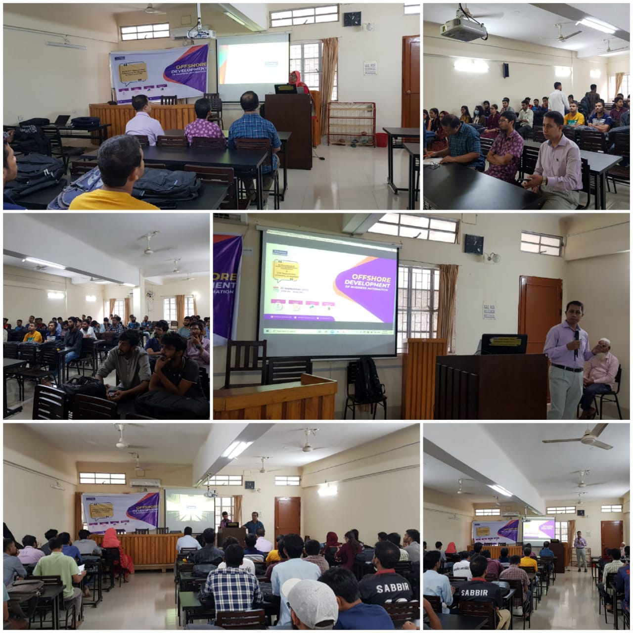 Seminar at CSE Department at the University of Rajshahi on “Building Blocks of Professional Software Development”